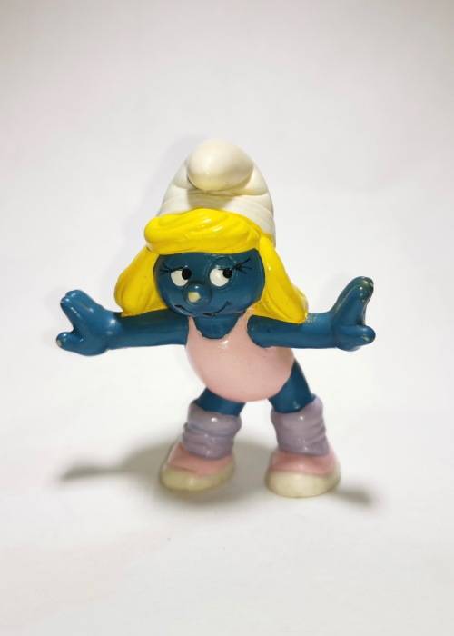 Rare 20183 Aerobic Smurfette - Original