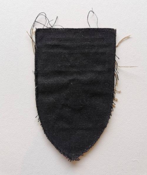 Original SADF 44 Para Brigade.  Alpha Company Shoulder Flash, Work Dress.  Nutria.  `44`