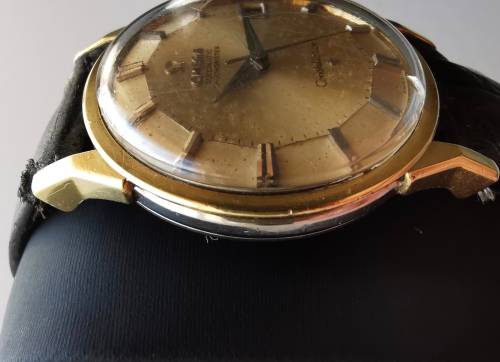 Original Vintage Omega Constellation Cal 561.  Gold Steel.