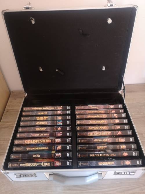 James Bond DVD Collection with Case