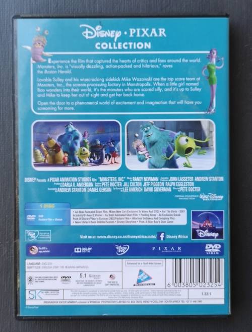 Monsters, Inc. (DVD)