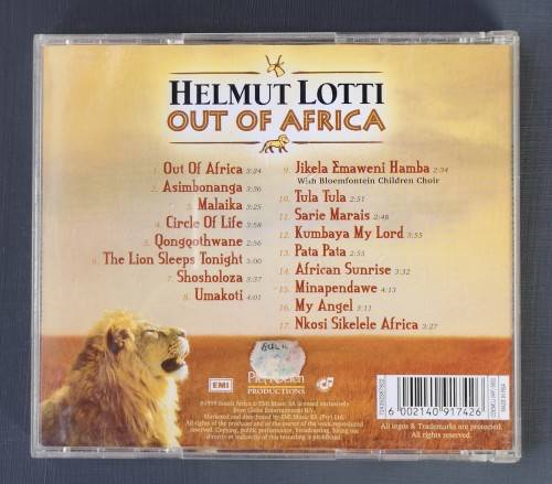 Helmut Lotti - Out of Africa (CD)