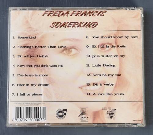Freda Francis - Somerkind CD