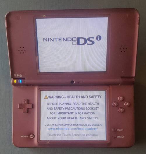 Nintendo DSi XL, Gaming Console With 10 Games