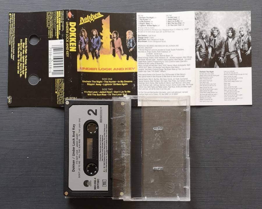Dokken - Under Lock and Key (Tape Cassette)