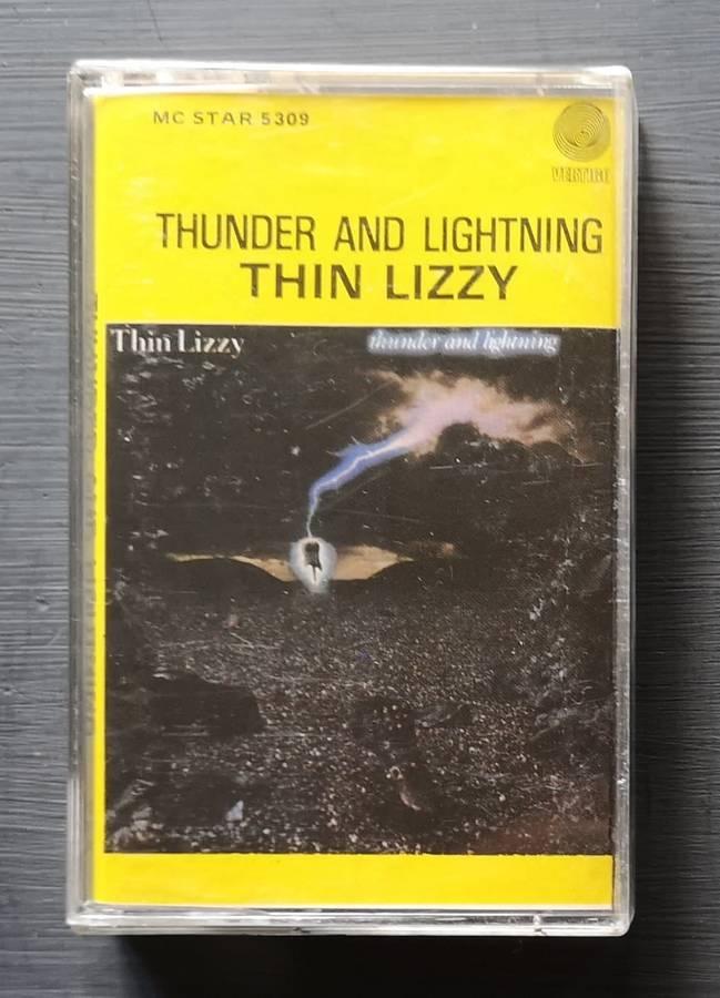 Thin Lizzy - Thunder and Lightning (Tape Cassette)