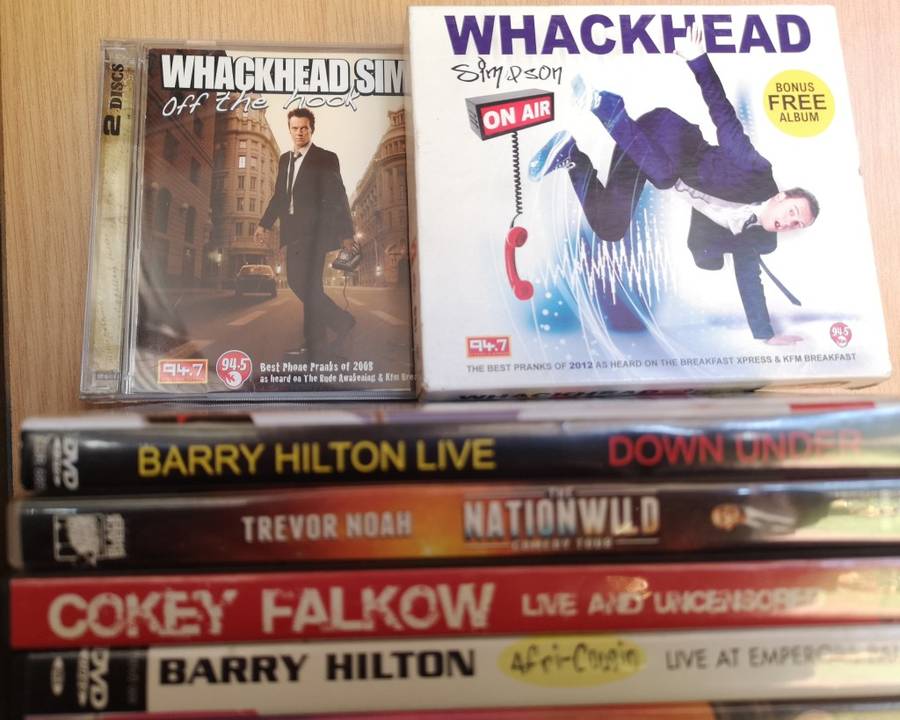 Comedy DVD and CD Bundle (14 x DVD,  3 x CD)