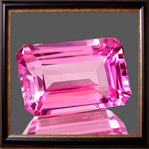 Natural Topaz 5.40ct Pink Octagon Facet, Gemstone