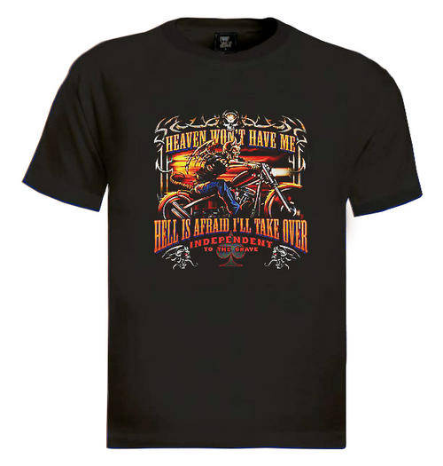 Biker/Punk T-Shirt - Size L