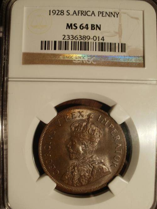 1928 Penny MS64BN-Very very rare !!!!!!