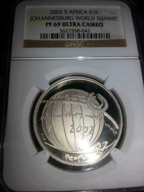 Finest Known PF69 2002 Summit SR1. Cat value R4500