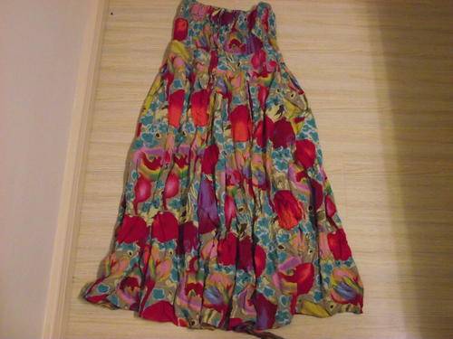 Vintage boob tube dress