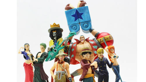 One Piece - 2 Years Later Large Figures SET of 9. 4-18cm