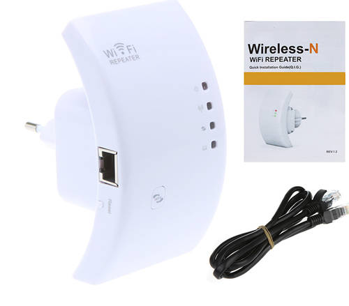 Wireless-N Wifi Repeater 802.11N/B/G Router Range Expander 300Mbps 2dBi Antennas Signal Booster
