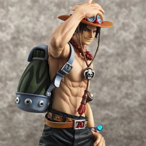 One Piece Portgas D Ace 10th  Action Figure  9" 23CM