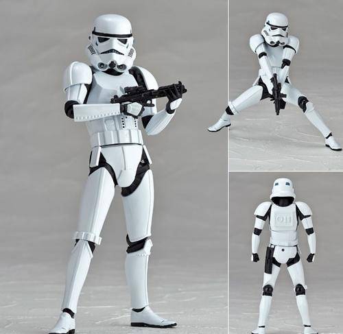 Revoltech Stormtrooper # 002 Star Wars Revo 16cm Action Figure