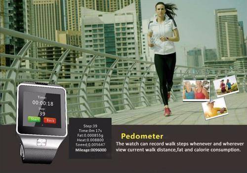 DZ 09 SMART WATCH PHONE - BLACK