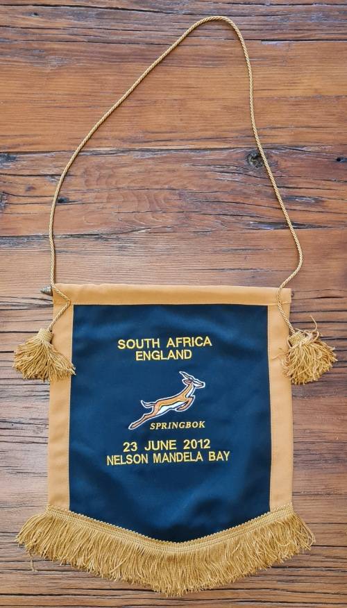 SA vs England Rugby Pennant