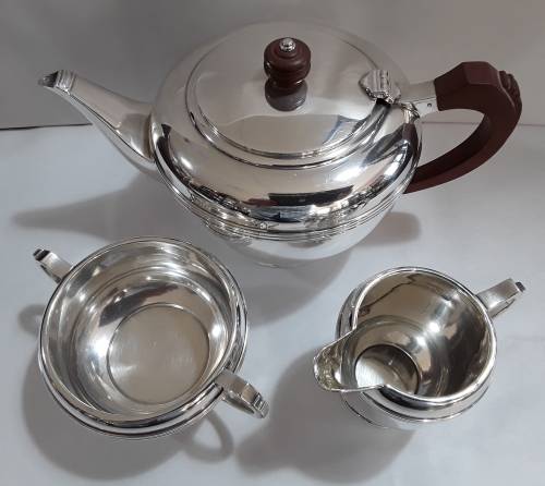 BIRMINGHAM   1947  -  3pc  Tea  Set