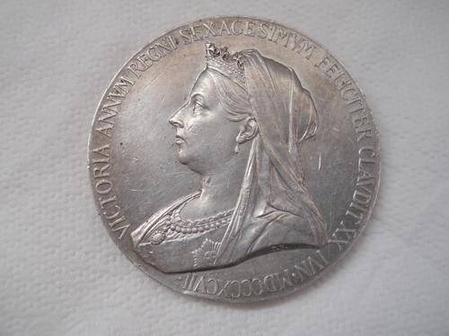 Silver 1837 - 1887 Jubilee  Coin