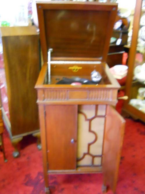 Antique  Floor Model Columbia Gramaphone