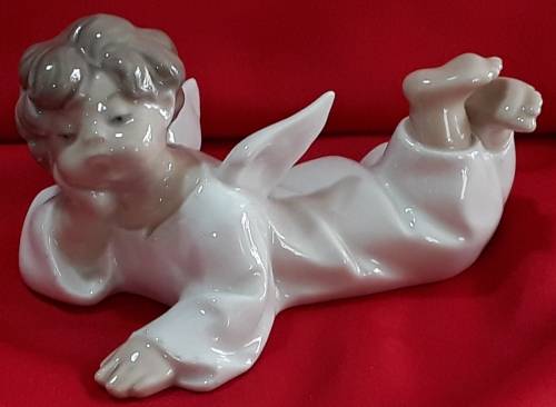 Lladro  Angel Boy Figure