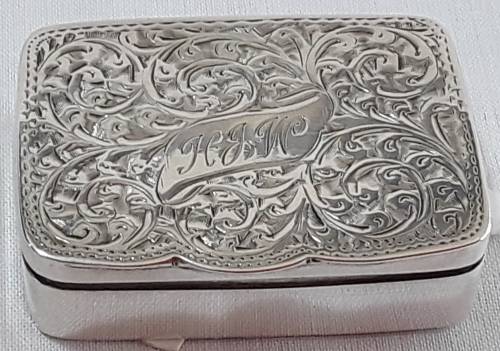 Birmingham  1904  -  Snuff  Box