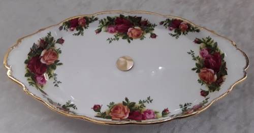 Royal  Albert  ``Old  Country  Roses``   Oblong  Bowl