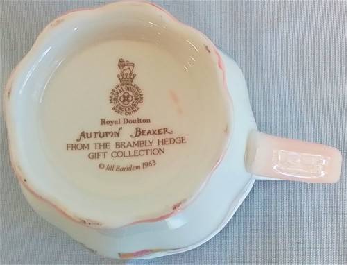 Royal  Doulton   -  Brambly  Hedge  -   Mug