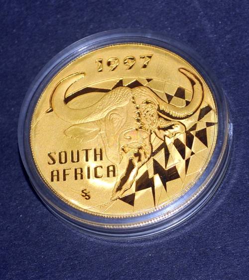 Gold Proof Natura 1oz-Special Edition Buffalo Launch Sabi Sabi Mintmark - Mintage 220 Worldwide NR