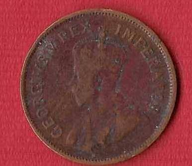 King George Half Penny SOUTH·AFRICA· 1931 ·ZUID·AFRIKA  - as per scan