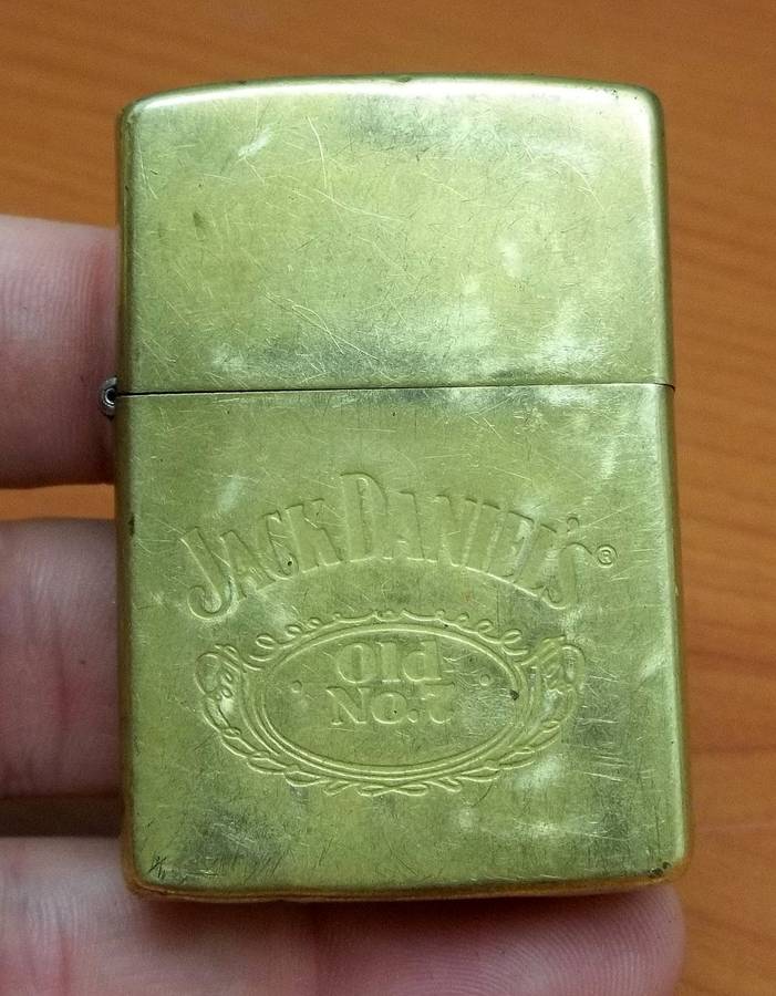 *CRAZY R1 START* Jack Daniel's, Old no.7, ZIPPO lighter - made in USA