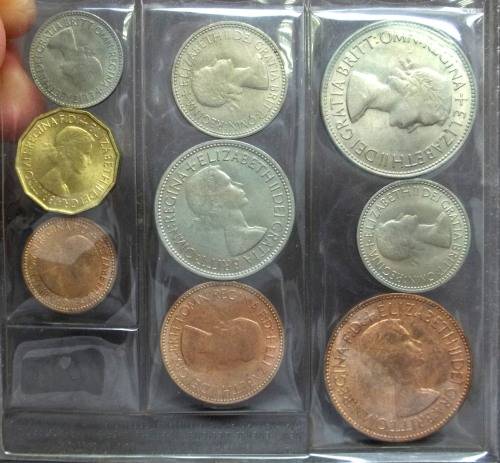 *CRAZY R1 START* 1953 Great Britain Mint/UNC coin set