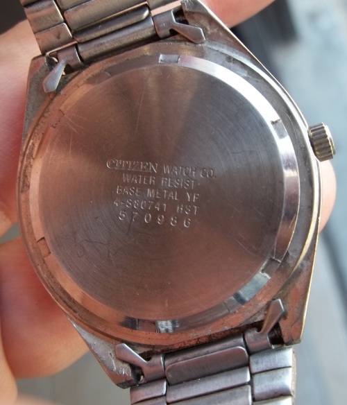 *CRAZY R1 START* CITIZEN Qartz day/date men's watch - Working