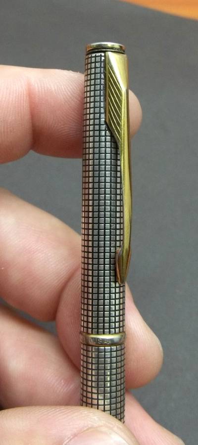 *CRAZY R1 START* Vintage PARKER silver pen - USA