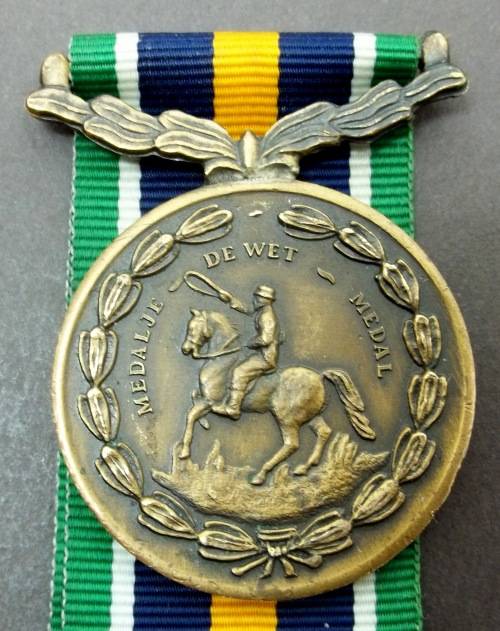 *CRAZY R1 START* SADF De Wet Medal - 1000th medal issued