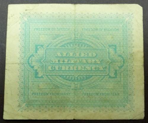 *CRAZY R1 START* WWII Italy 2 Lire 1943 - Star Replacement note