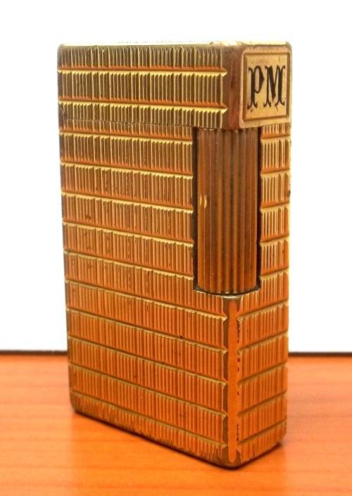 *CRAZY R1 START* Vintage ST Dupont gold-plated lighter - Made in France