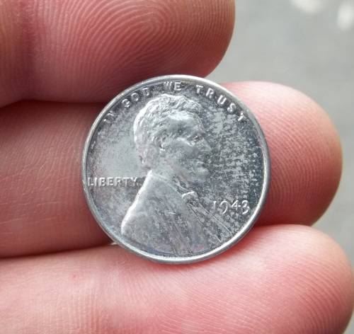 *CRAZY R1 START* USA 1 Cent 1943 - Iron Penny - Beautiful condition
