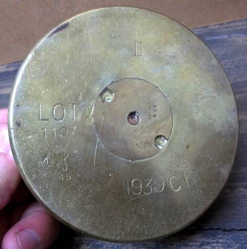 *CRAZY R1 START* WWII 1941 1st Shell fired in Rezegh, Lybia awarded to Col. FB Adler