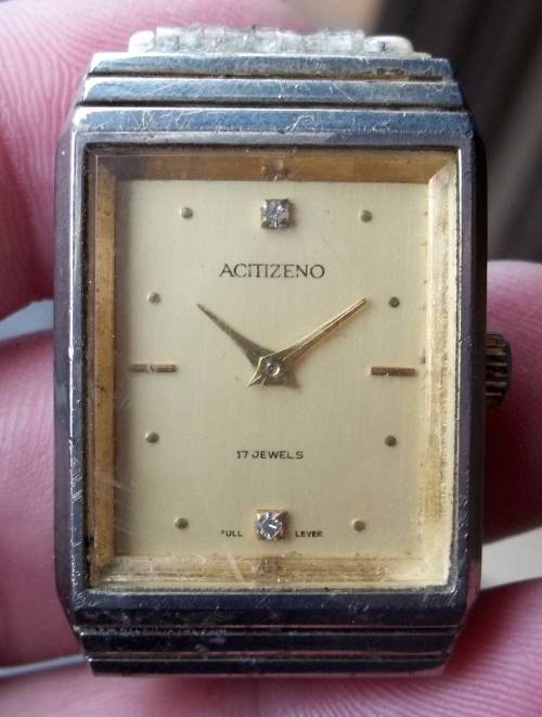 *CRAZY R1 START* Vintage ACITIZENO 17 Jewels lady`s watch - For Restoration/Spares