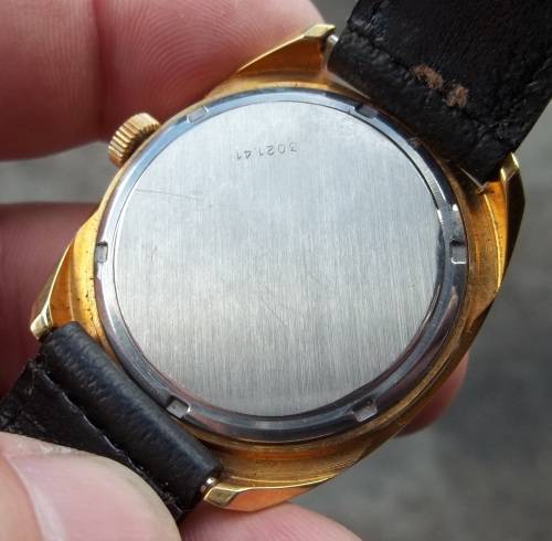 *CRAZY R1 START* Vintage RODANIA 17 Jewels manual wind gent`s watch