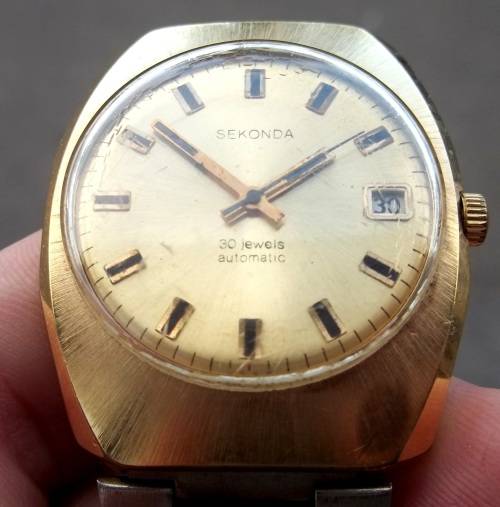 *CRAZY R1 START* SEKONDA 30 Jewels automatic men`s watch