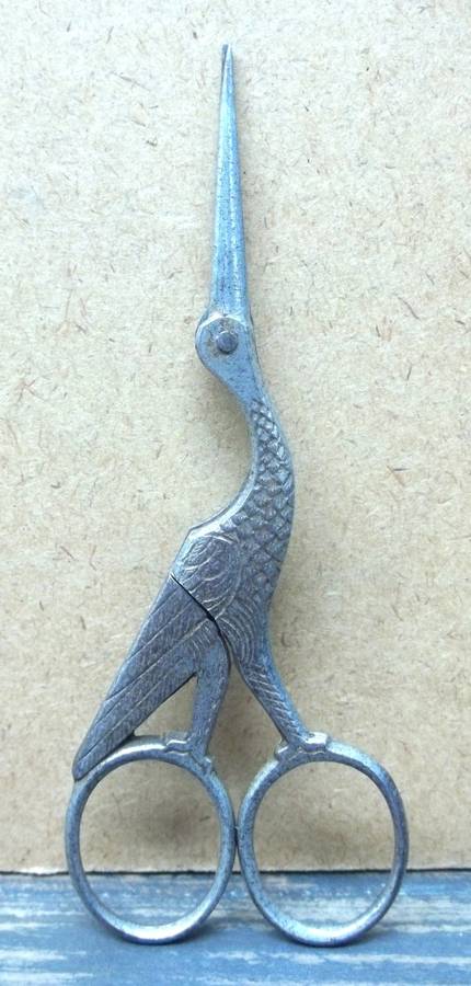 *CRAZY R1 START* Vintage Stork styled scissors by Solingen, Germany