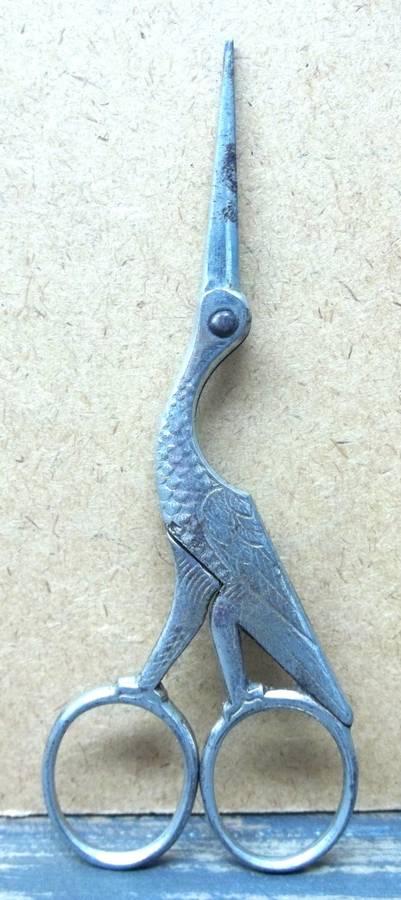 *CRAZY R1 START* Vintage Stork styled scissors by Solingen, Germany