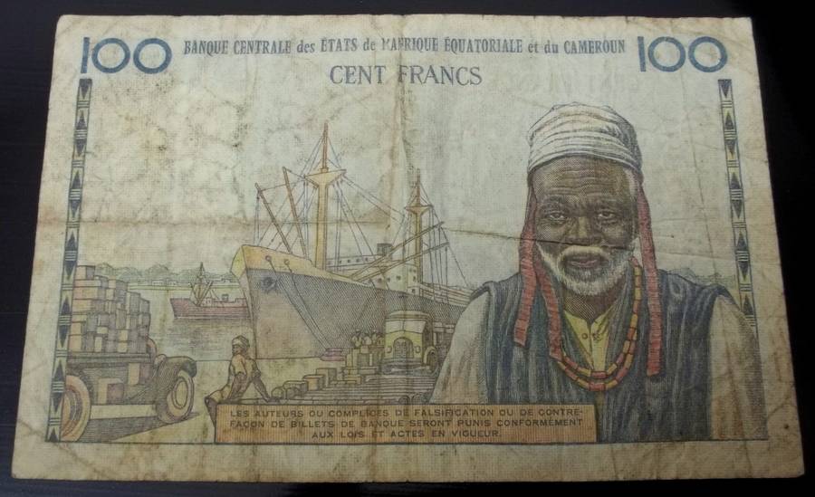 Equatorial African States - Congo 100 Francs 1962