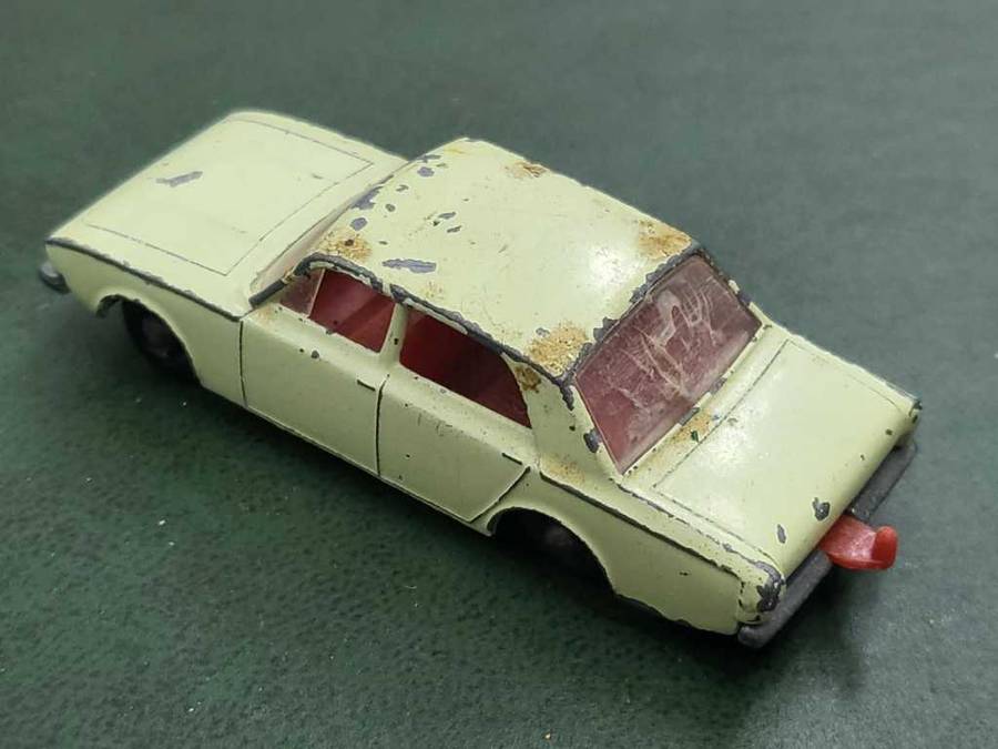 *R1 Auction* Lesney Matchbox no 45 Ford Corsair & no57 Trailer Caravan