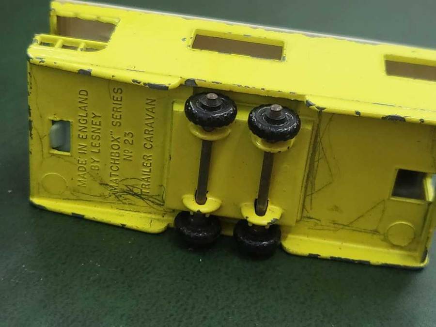 *R1 Auction* Lesney Matchbox no23 Trailer Caravan