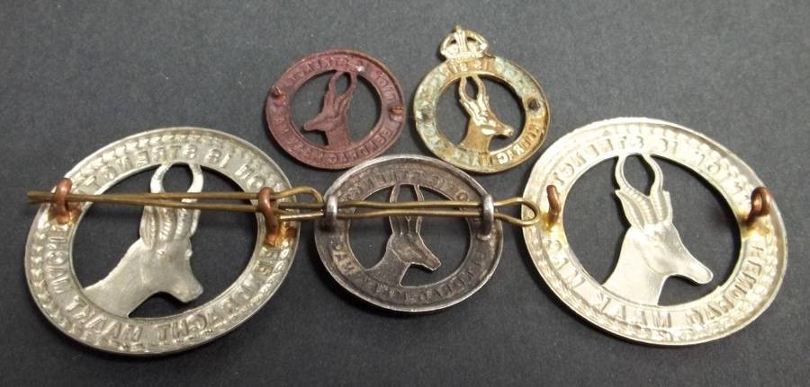 **R1 Auction** SA Eendracht Maakt Maght-Eendrag Maak Mag Badges from 1961-Ax2, B, C & D