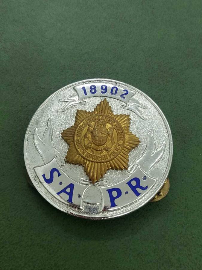 SA Police Reservist badge circa 1958-Worn